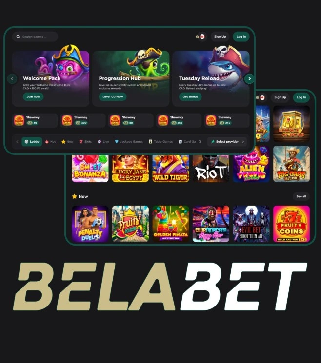 BelaBet Casino affiliate landing preview